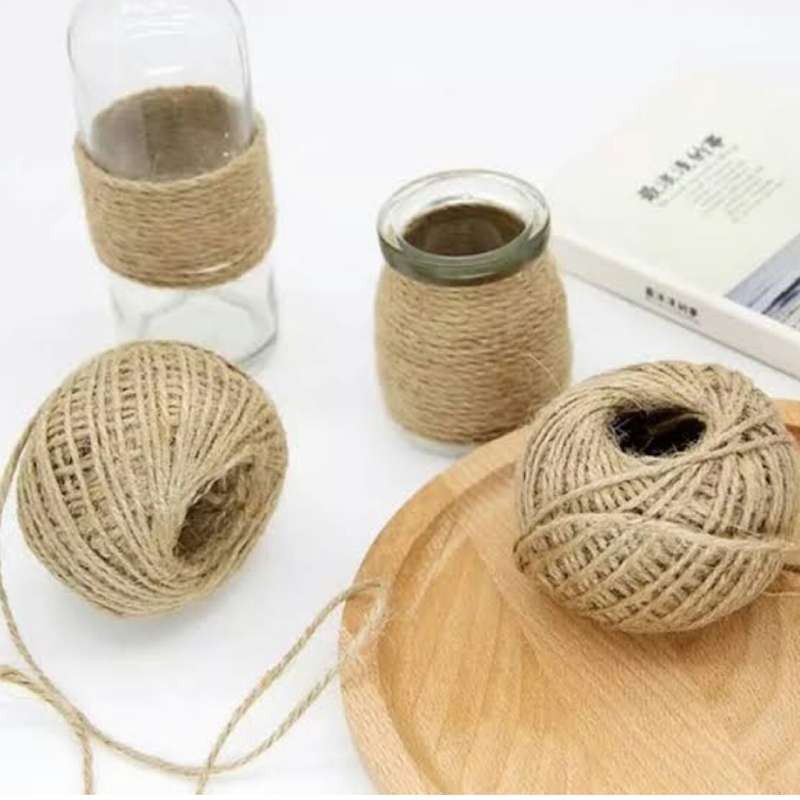 

1 Roll Tali Rami 2 ply / Tali Goni / Serabut Kelapa / Tali Craft Vintage