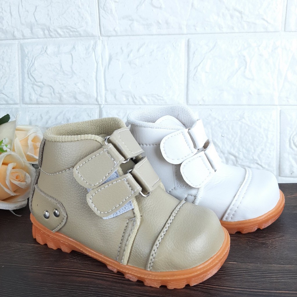[TAMAN SEPATUKU] SEPATU TRENDY MURAH BOOT ANAK LUCU 1 2 3 TAHUN BAX04