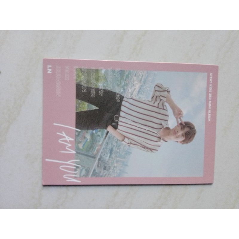 WTS Photocard official I.N era I Am You