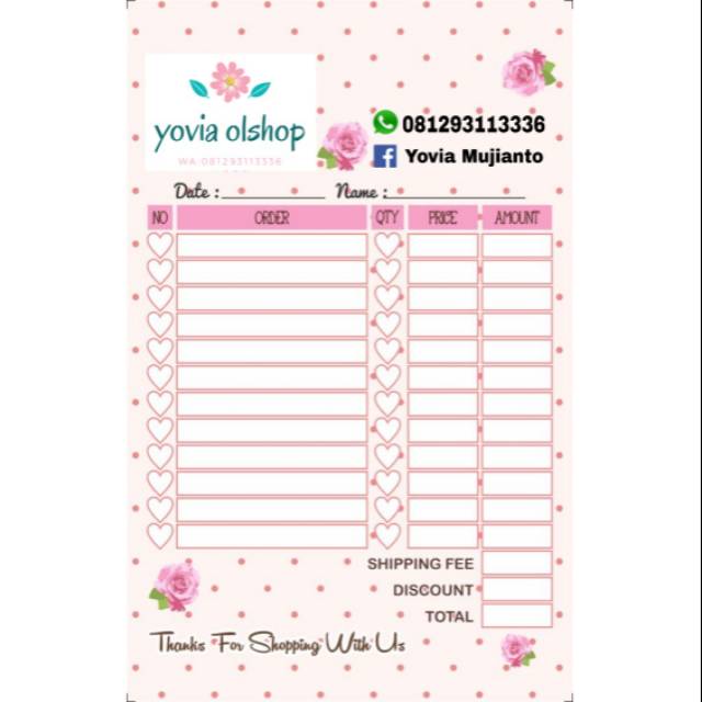 

(ISI 100) NOTA FLOWER