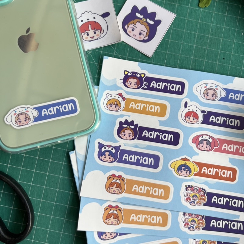 

SANRIO X NCT 127 STICKER NAMA WATERPROOF