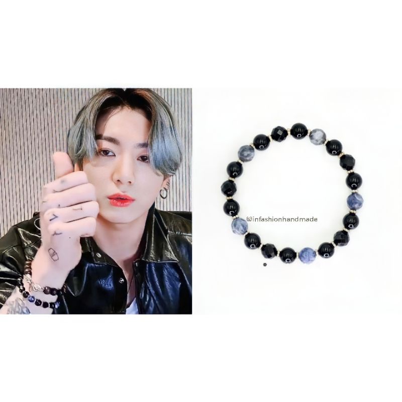 jungkook bracelet/gelang Jungkook bts unisex (bisa untuk cewe/cowo)
