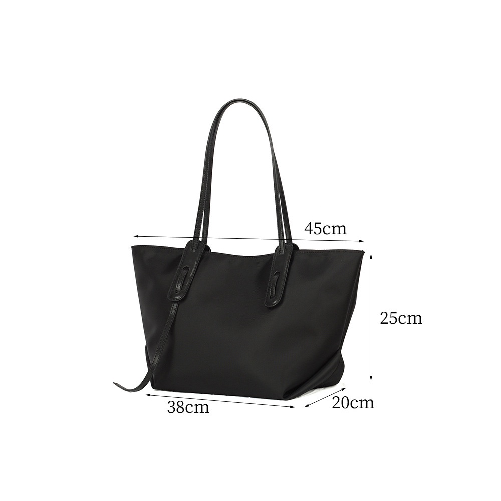 TFT AX200180 92870 927034 AX870 D19 (1 KG MUAT 2) Tas Totebag Selempang Wanita Import warna Black/khaki TAS BESAR