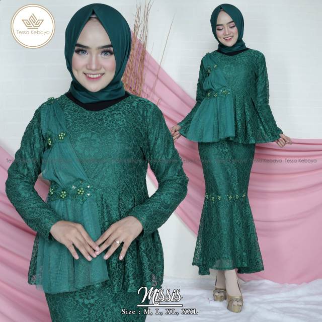 STELAN KEBAYA KEKINIAN BUAT KONDANGAN/KEBAYA REMAJA/KEBAYA PAKAI SELENDANG