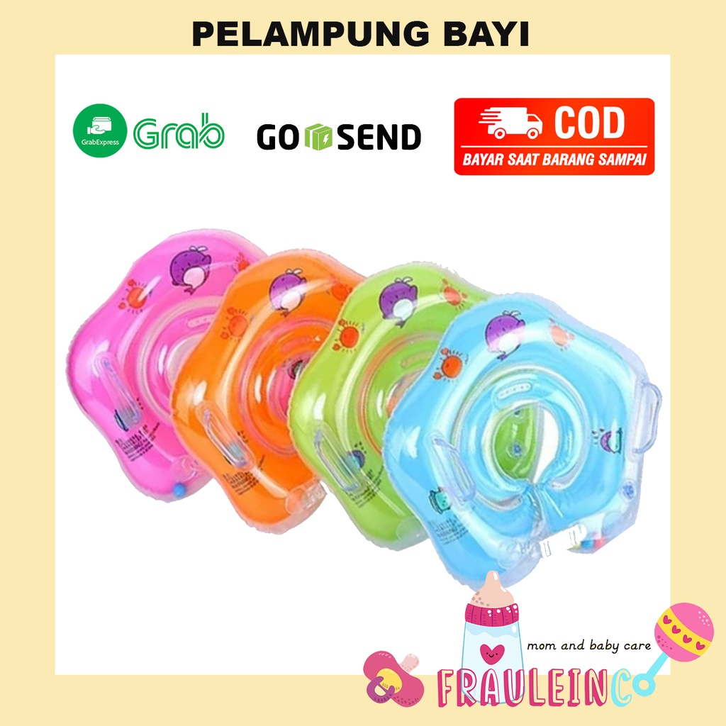 *FRAULEINCO* Neck Ring Pelampung Leher Bayi /BAN RENANG LEHER / Ban Leher Bayi / Neck Ring Baby Baby / Pelampung bayi