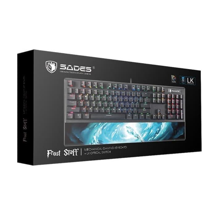 Sades Frost Staff Mechanical Optical Switch Gaming Keyboard