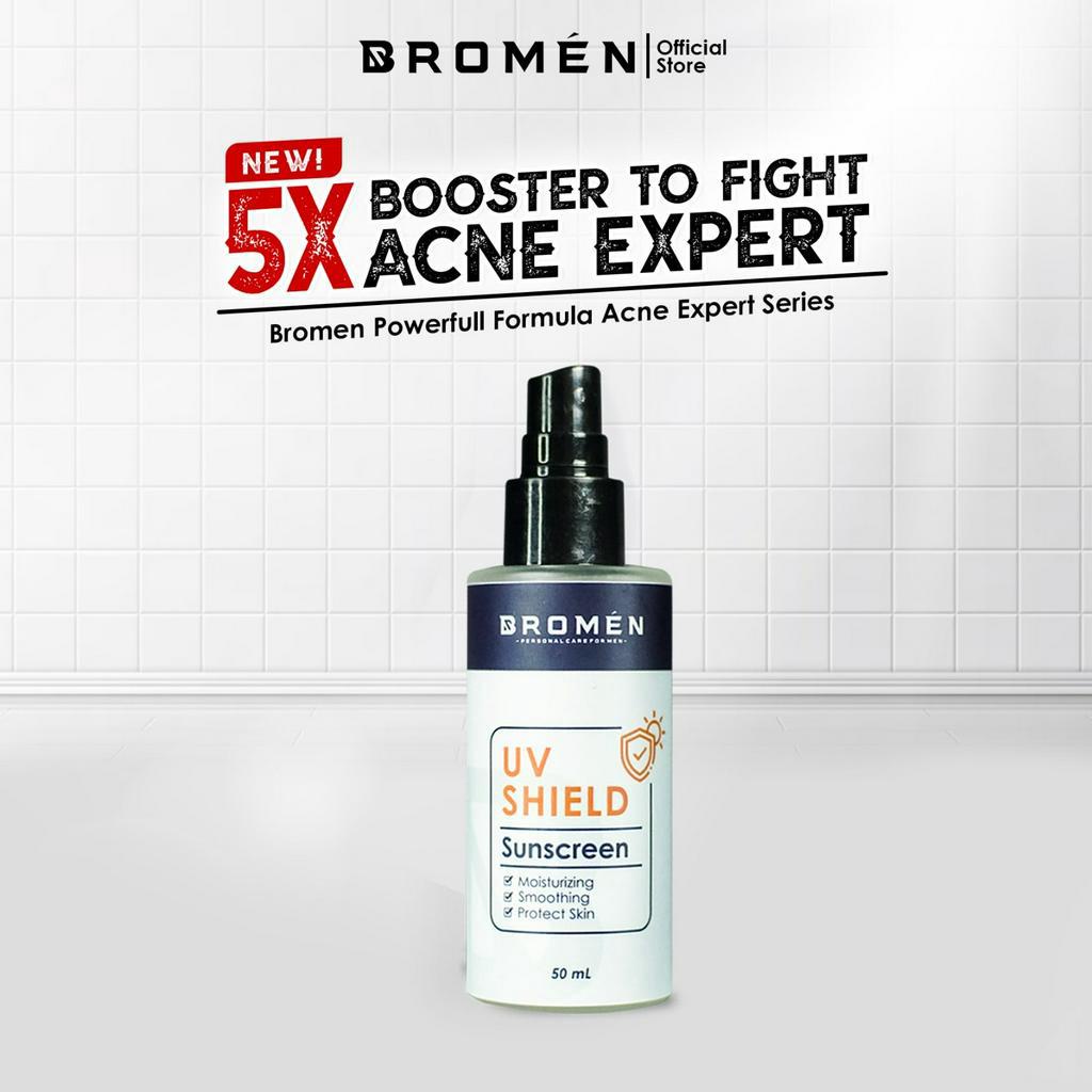 BROMEN Sunscreen Spray Original Sun Protection Anti UV  Sunscreen untuk Wajah Pria