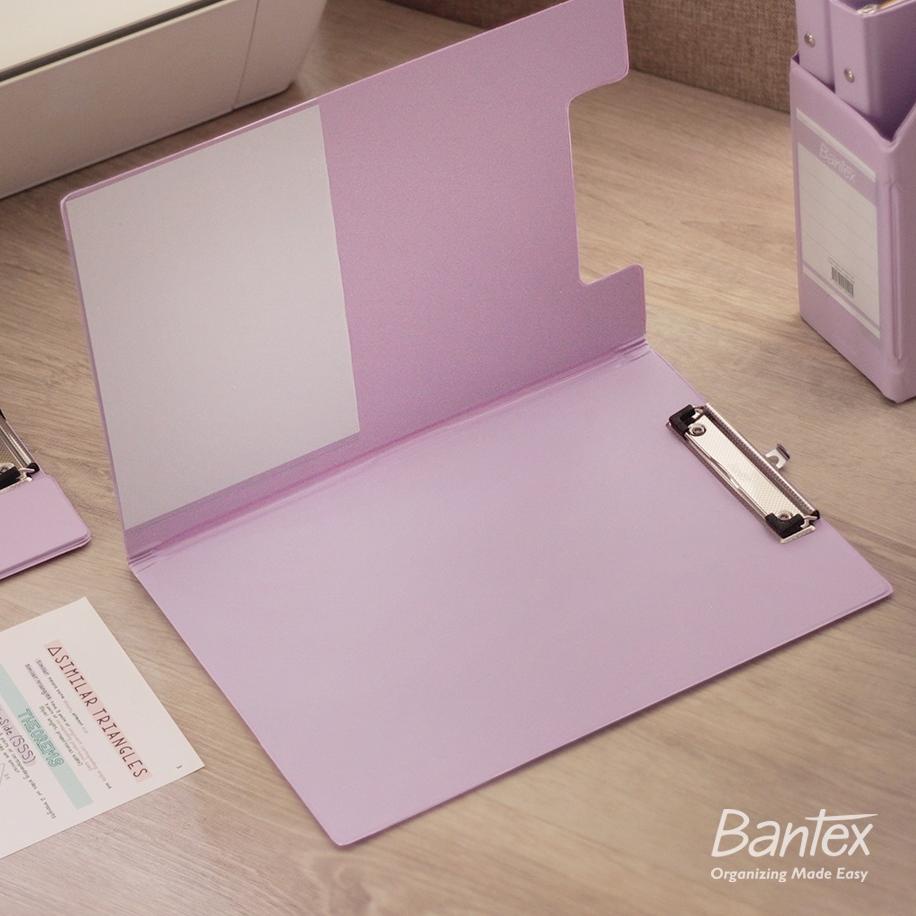 

Big Sale - Bantex Clipboard with Cover / Clipfolder / Papan Jalan / Papan Ujian A4 F4 Folio Light Lilac
