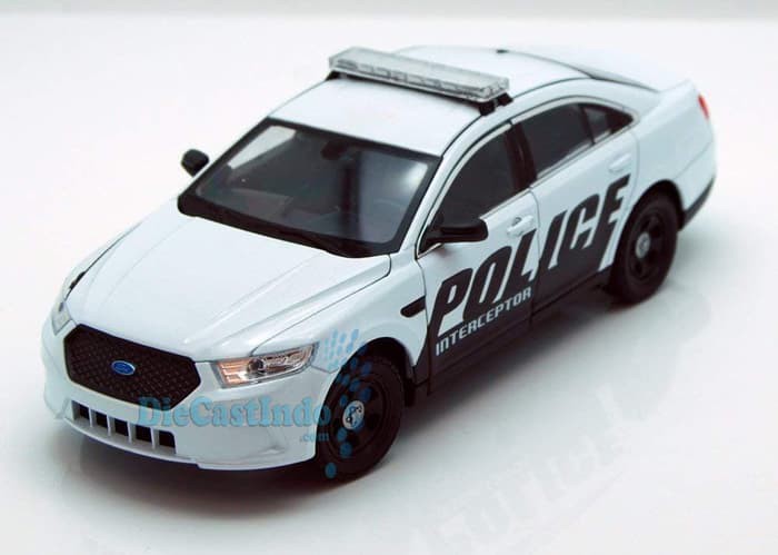 Nex Welly - Ford Police Interceptor, Putih - Skala 1:24