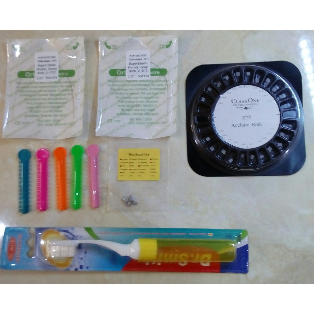 Paket Behel Keramik ClassOne, Transparan