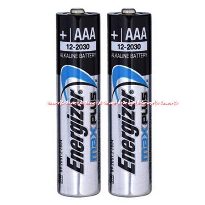 Energizer Max Plus AAA Baterai Tahan Lama A3 2pcs Batrai Batter Long Lasting A3 Ener Gizer