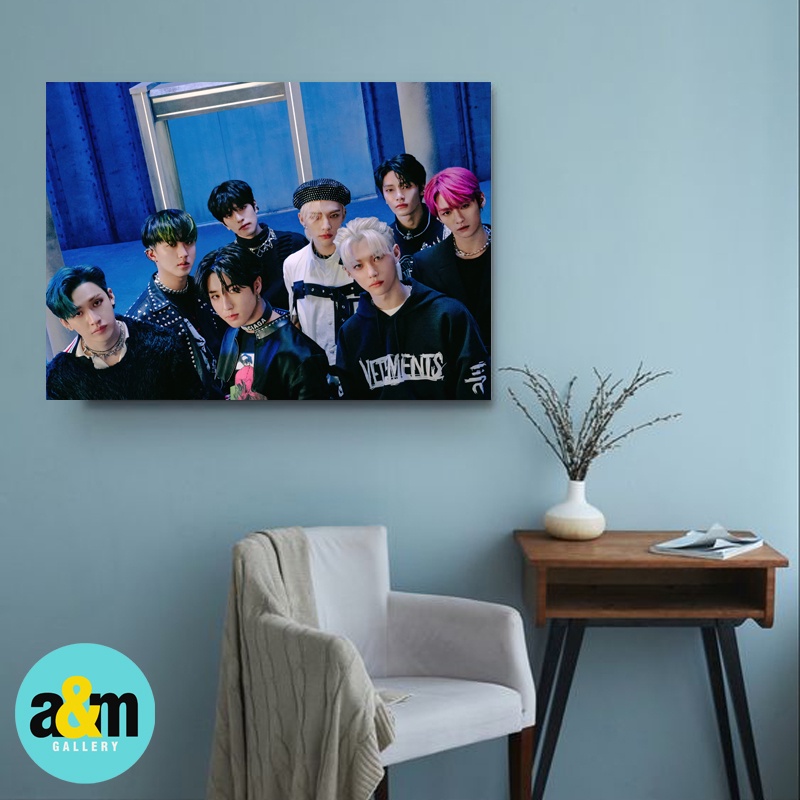 Poster Kayu STRAY KIDS Hiasan Dinding Dekorasi Kamar I Poster Kayu K-POP Dekorasi Kamar - A&amp;M