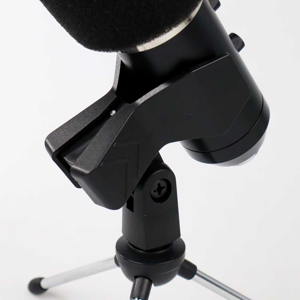 TaffSTUDIO Karaoke Condenser Microphone 3.5mm with Stand - MK-F200TL