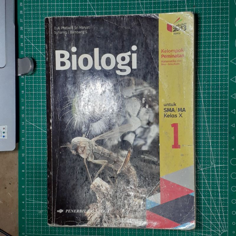 

PRELOVED BUKU BIOLOGI ERLANGGA KELAS 10 SMA KURIKULUM 2013 REVISI