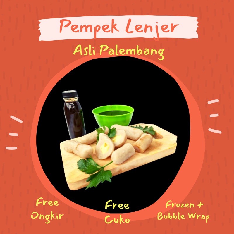 

Pempek Palembang Paket Lenjer Empek Empek MPEKMPEK Mpek2 FROZEN ASLI Palembang TERENAK