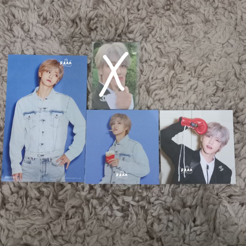 PHOTOSET FOLDING PHOTO KIHNO WE BOOM JAEMIN NANA