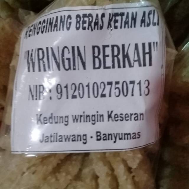 

Rengginang Beras Ketan/ Asli Beras Ketan Tanpa Campuran/ Ampyang / Rengginang