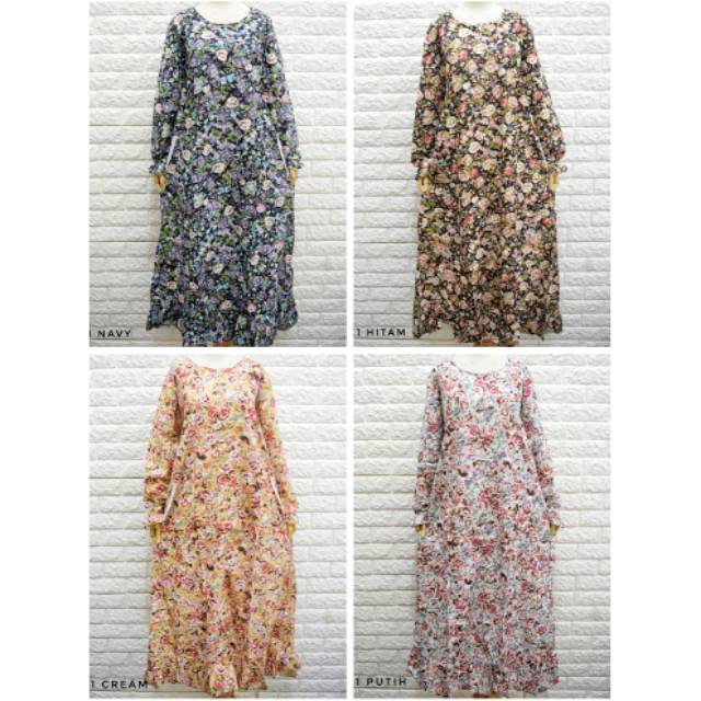 Longdress katun / daster / gamis