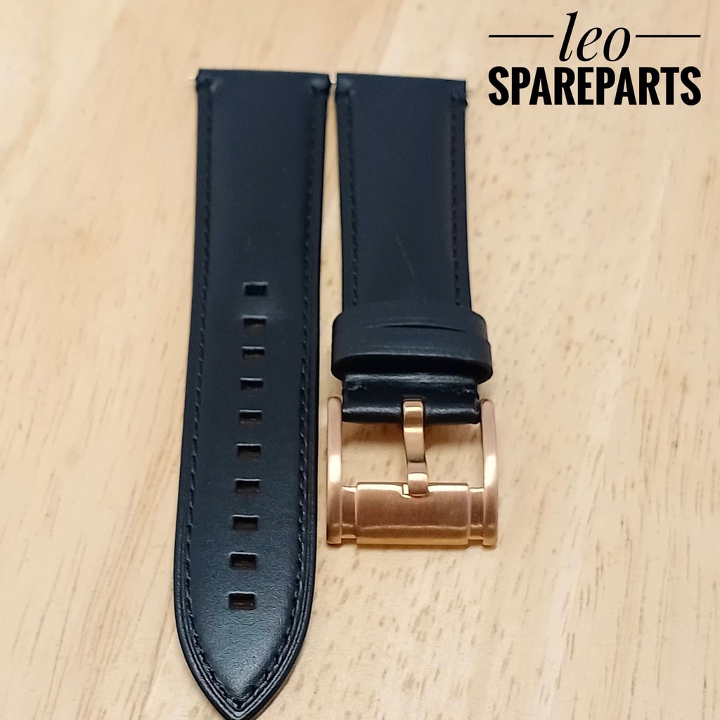 Tali jam kulit / 22mm