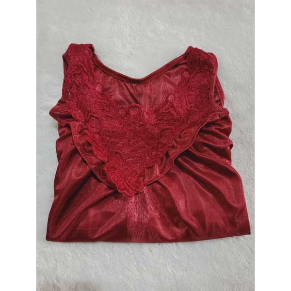 Lover Fashion Daster Lingerie Sexy Happy-Maroon