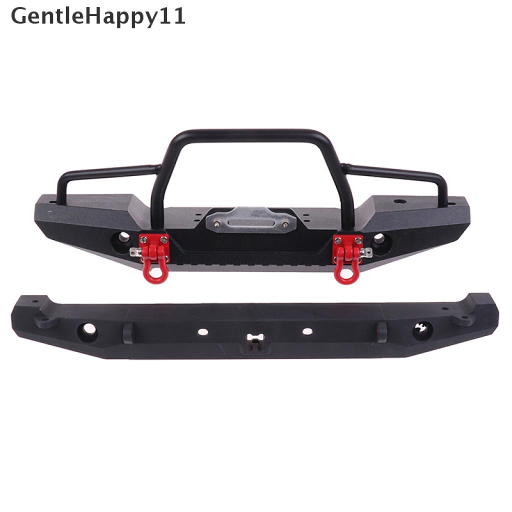 Gentlehappy Bumper Depan / Belakang Bahan Metal Dengan Lampu Led Untuk Mobil RC Crawler Skala 1: 10