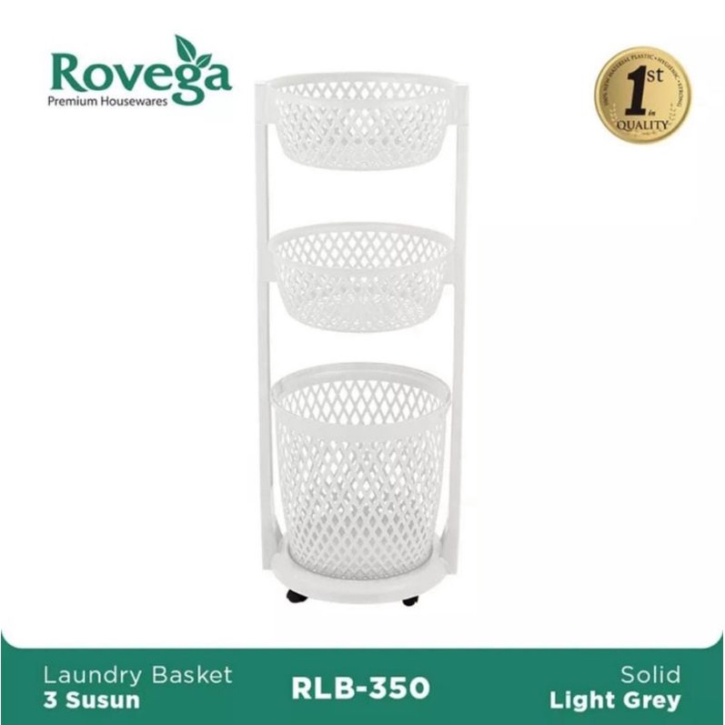 ROVEGA Laundry Basket 3 Level RLB-350