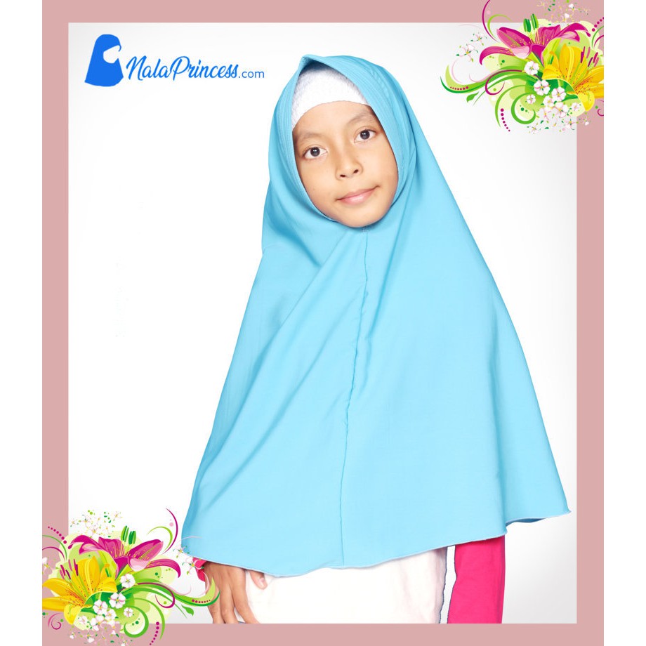 Jilbab instan khimar hijab anak remaja high quality syari