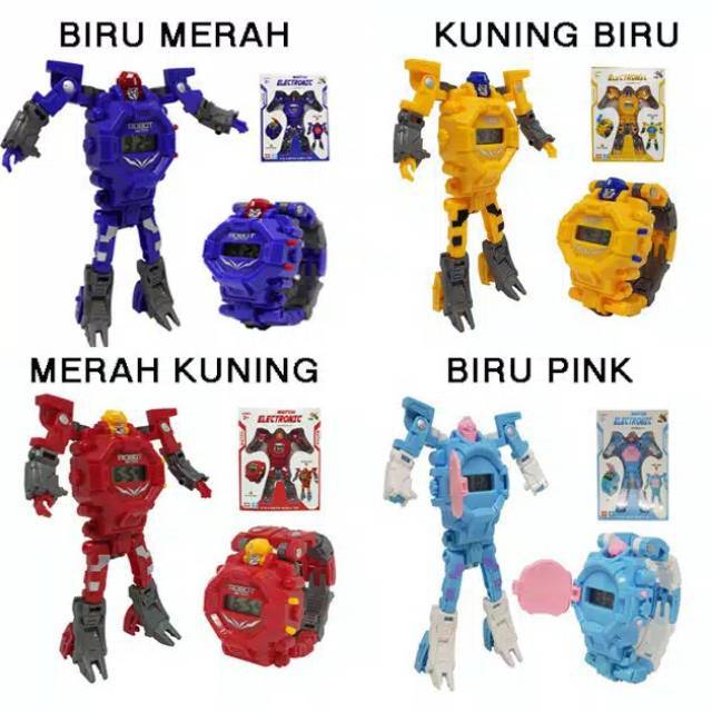 Jam Tangan Anak-Anak Digital Robot Best Seller