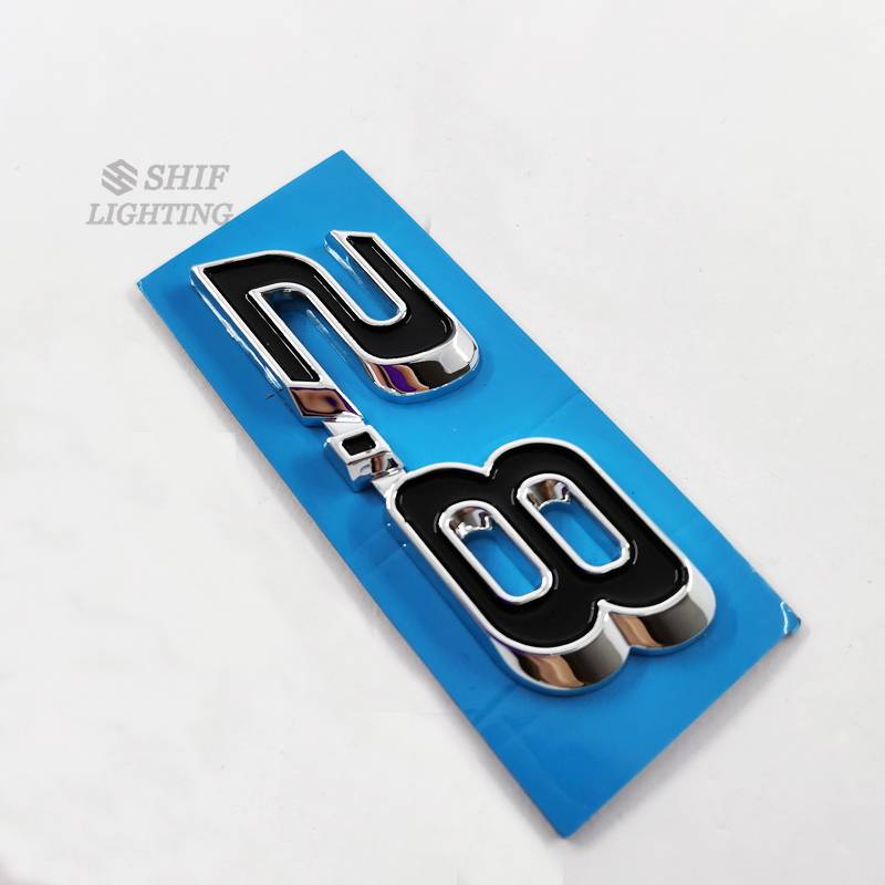 1pc Stiker Emblem / Badge Tulisan 2.8 Bahan ABS Untuk Dekorasi Mobil TOYOTA LEGENDER