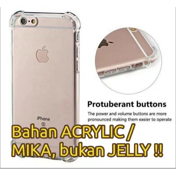 Anticrack Case Acrylic/Mika For REALME C1 C2 C3 3 3PRO 5 5I 5PRO 6 6PRO 7 7PRO 7i 8 8PRO C11 C15 C17 C21 C21Y