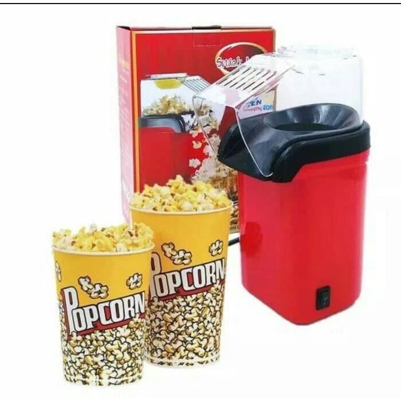 Popcorn maker mini mesin pembuat popcorn elektrik