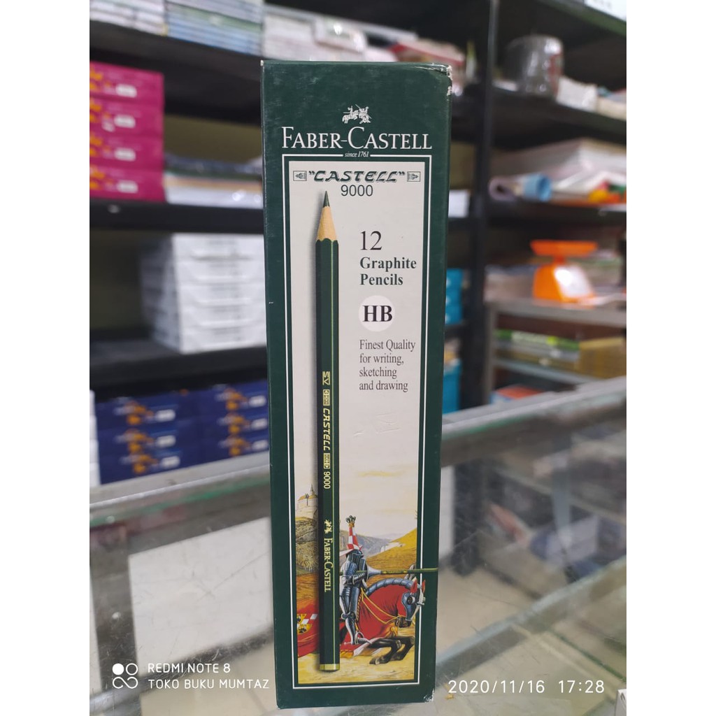 

(12 PCS) Pensil HB Faber Castell