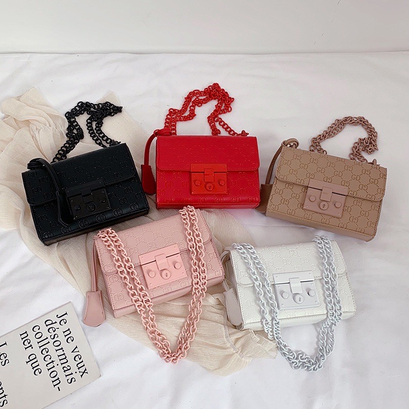 ⭐️✨NEW ARRIVAL✨⭐️TAS SELEMPANG WANITA HANDBAG CEWEK SLINGBAG RANTAI IMPORT KONDANGAN LB- 165