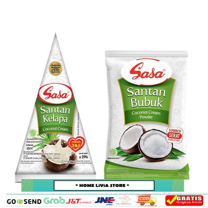 

Sasa Santan Cair 65 ml + Sasa Santan Bubuk 20 gr