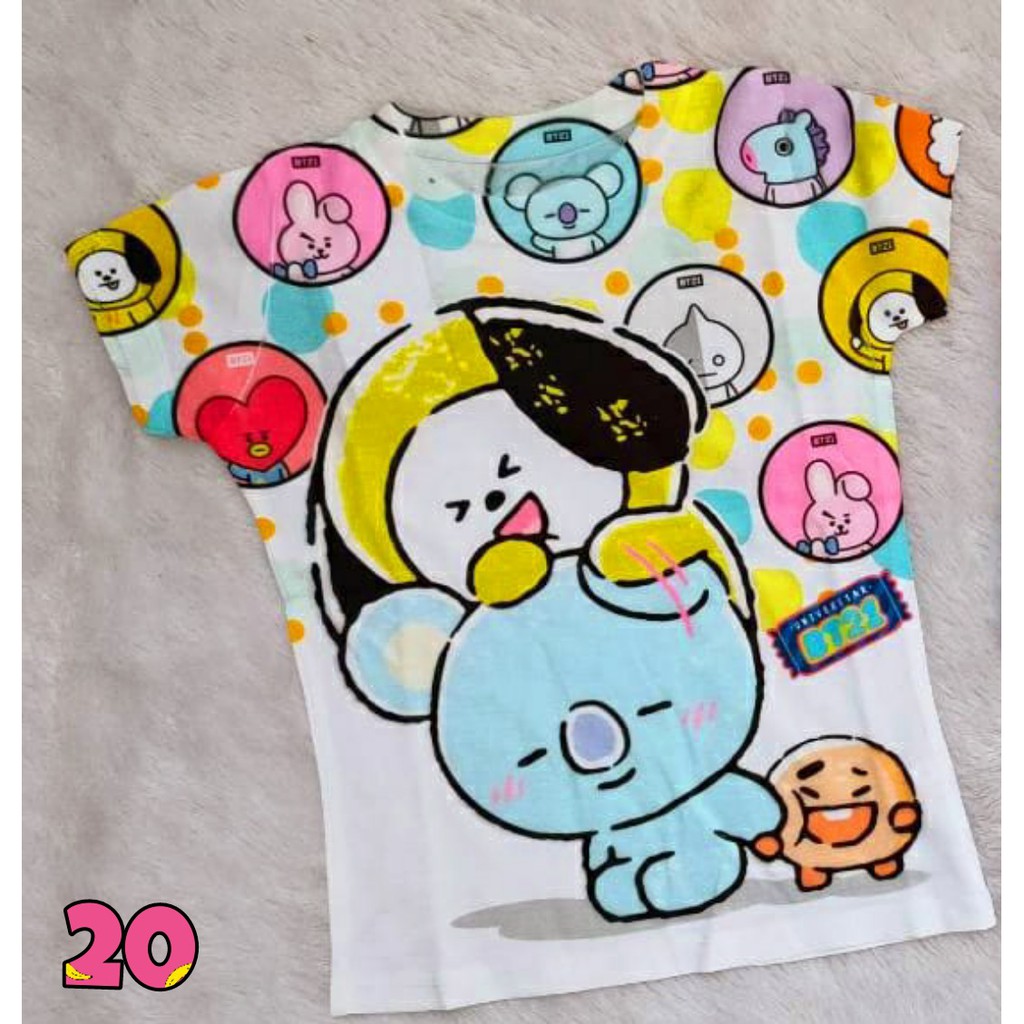 Coco Ice Kaos Anak BT21 BTS