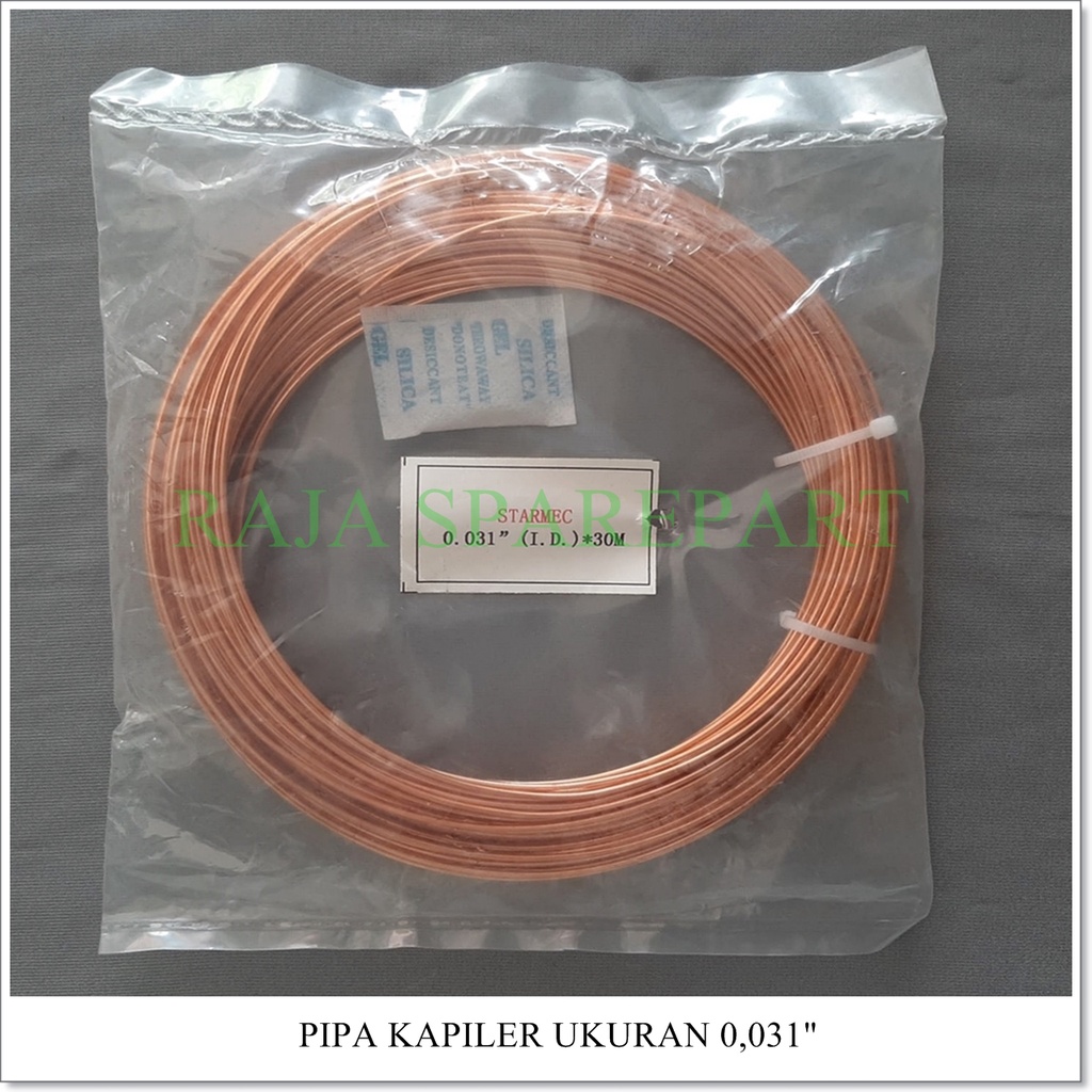 Pipa Kapiler Ukuran 0.031 (1 Roll = 30meter)