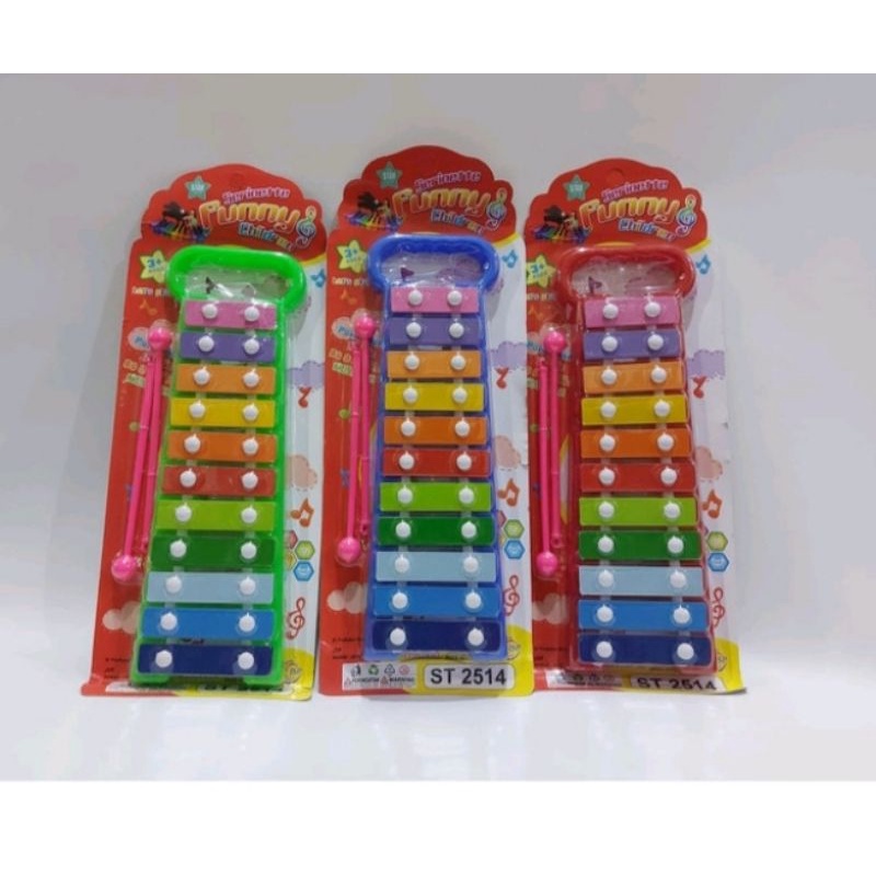 MAINAN Anak XYLOPHONE/GAMBANG FUNNY