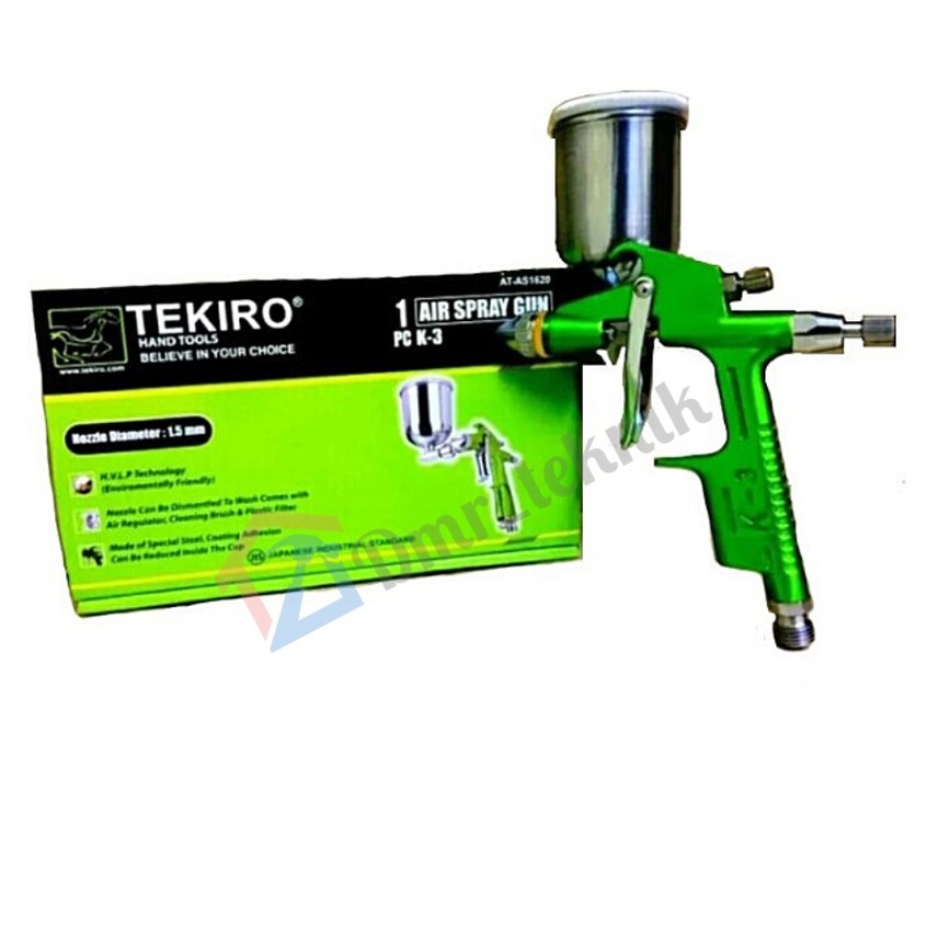 Jual Tekiro K Spray Gun Tabung Atas Gravity Nozzle Mm Shopee Indonesia