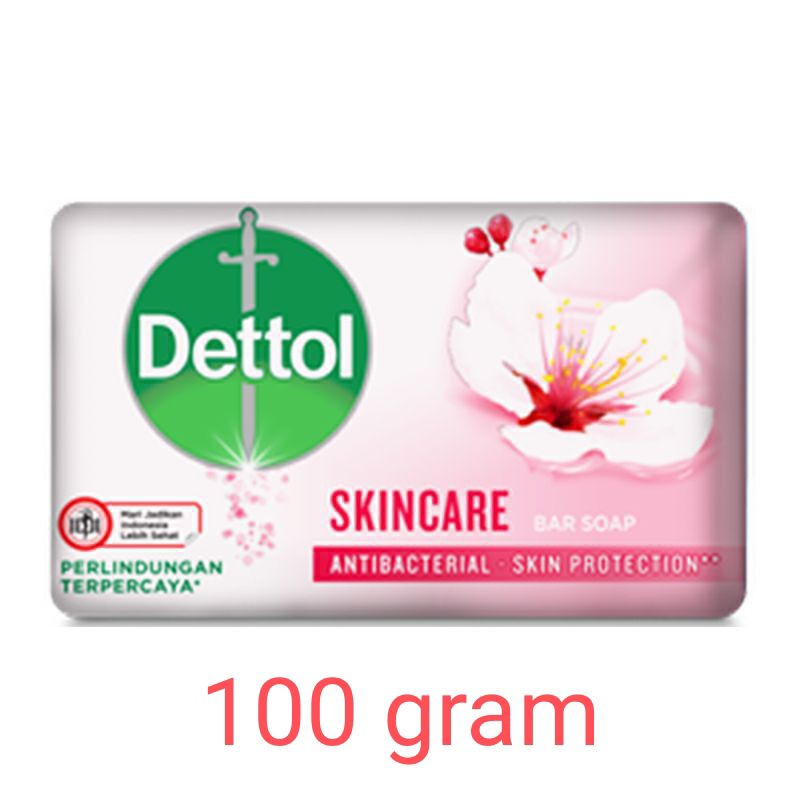 DETTOL SABUN MANDI BATANG 100GR | SOAP BAR 100GR