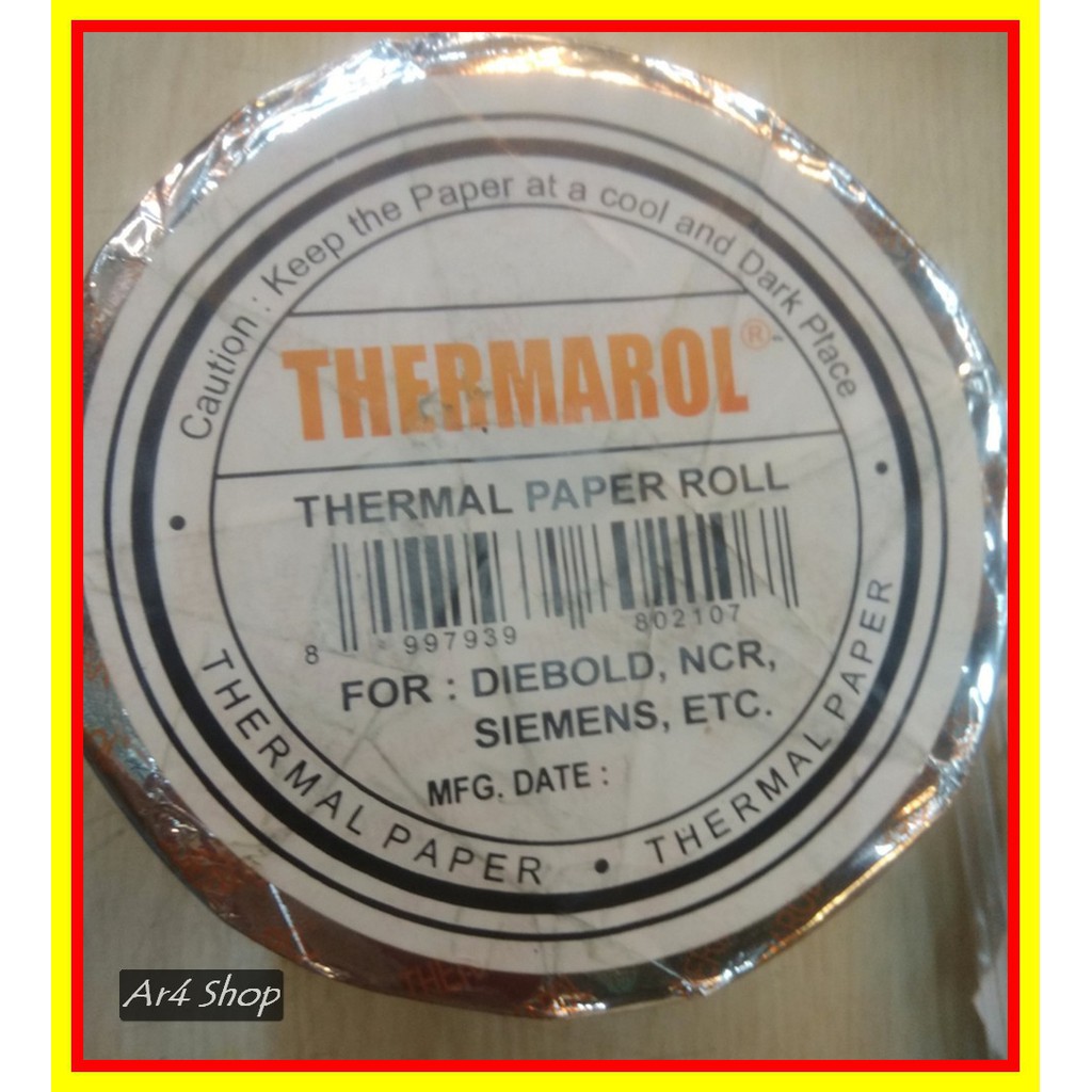 

Kertas Thermal Thermal Paper - Thermarol - 80Mm X 200 Mm Core 1& 34;