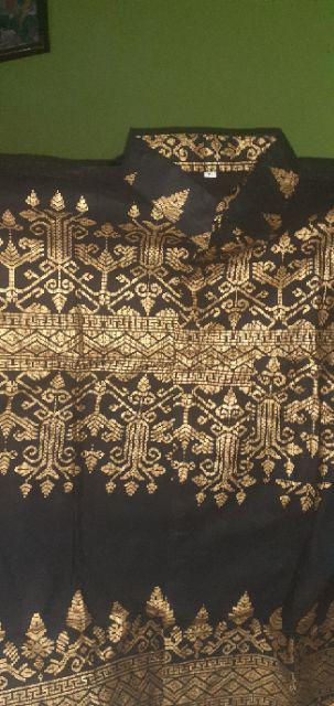 Kemeja Batik Anja Prada Emas