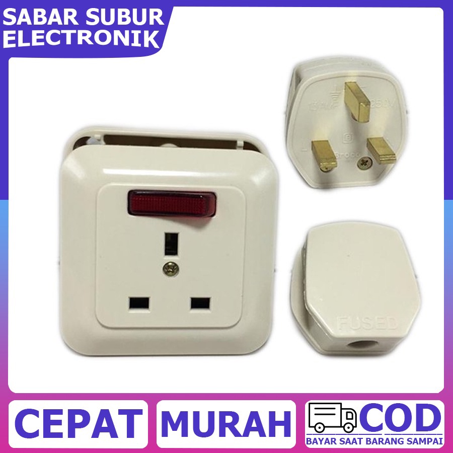 Saklar dan Stop kontak AC Broco