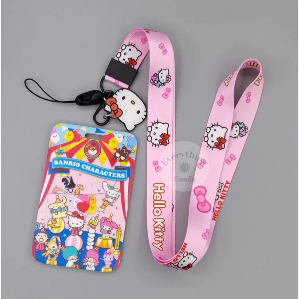 

Everything Goods - LYBH000005 Sanrio Lanyard & Badge Holder ID Card Name Tag