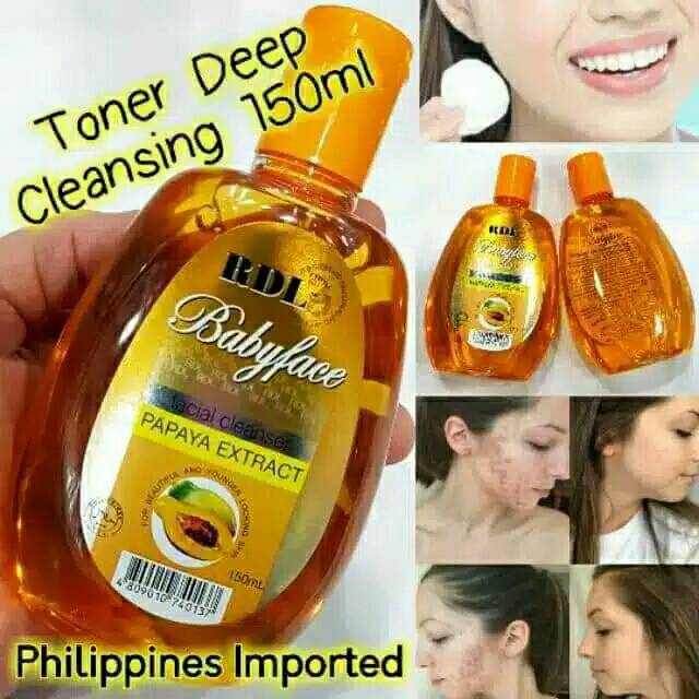 TONER BABY FACE  RDL DEEP CLEANSING