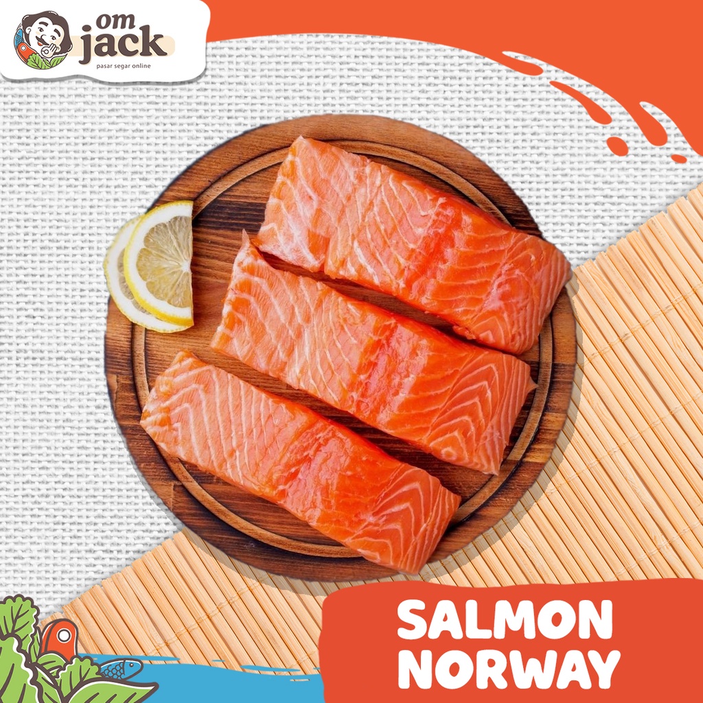 

SALMON NORWEGIA SEGAR (BISA UNTUK SASHIMI)