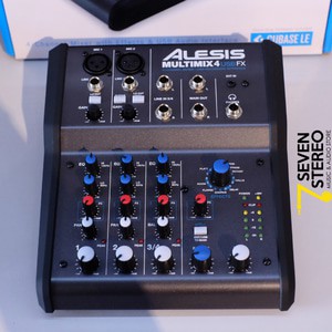 Alesis Multimix 4 USB FX 4 Channel Mixer With FX And Audio Interface