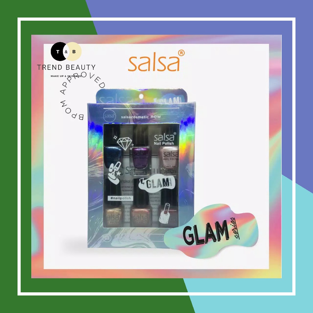 SALSA NAIL POLISH ISI 6 / KUTEK SALSA ISI 6