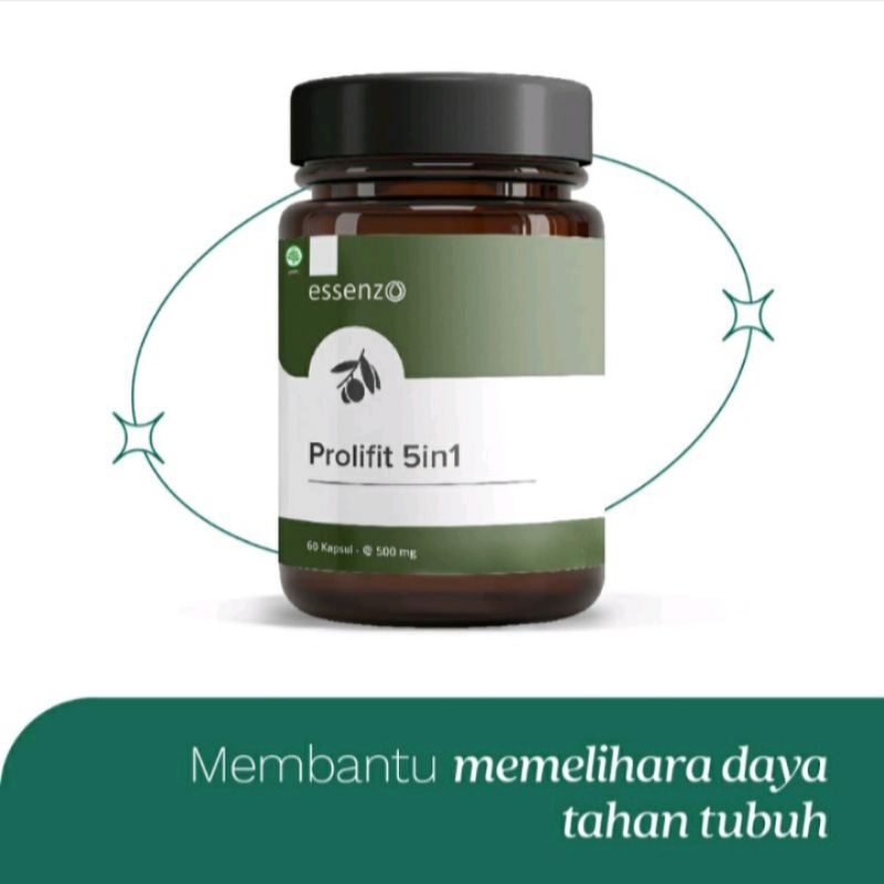 Essenzo Prolifit 5in1 - Suplemen Herbal Untuk Menjaga Daya Tahan Tubuh ( 100% ORIGINAL )