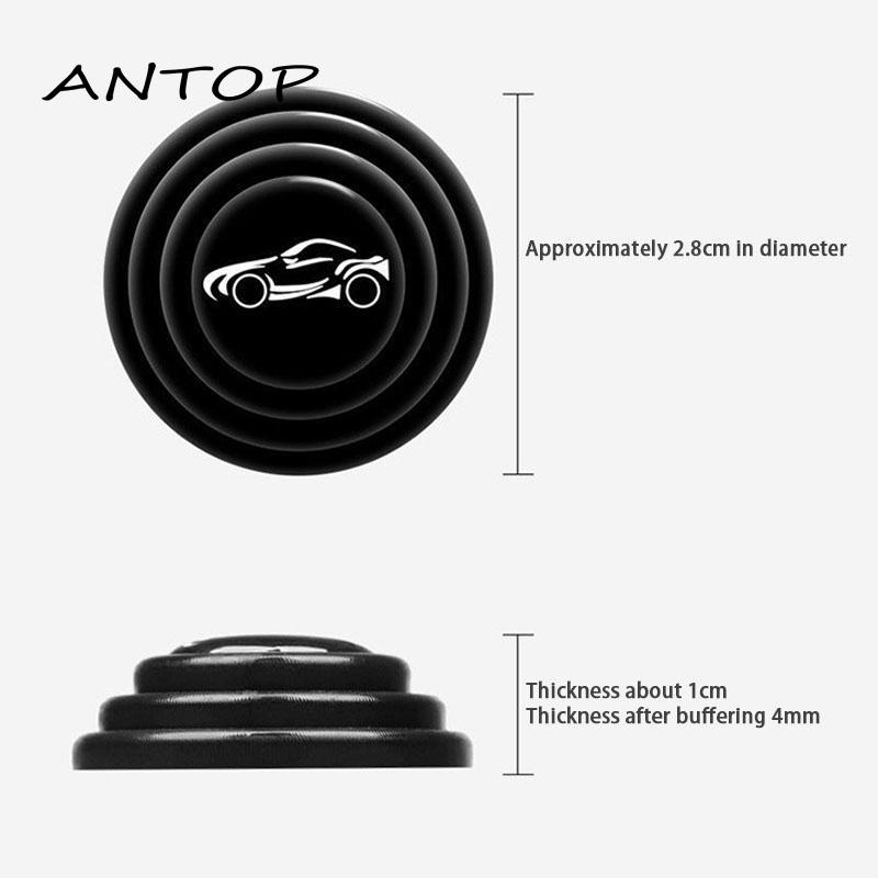 1PCS Stiker Mobil Pintu Mobil/Kedap Suara Patch Gasket Penyerapan/Bantalan Insulasi Suara Karet Stiker/Shock Car Stickers Car Door Soundproof Patch Shock Absorption Gasket ANTOP