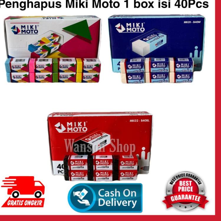 

Stock Banyak VIQHG PENGHAPUS PENSIL MIKI MOTO MURAH HARGA 1 BOX ISI 40PCS 59 Paling Popular